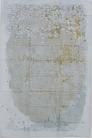 Avalanche © PHCA Sophie Bouvier Ausländer - Avalanche (SBA20180420) Gouache on waxed map 85 x 57 cm 2018