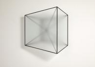 Untitled (H-16) © PHCA Reinoud Oudshoorn H-16 Frosted glass and iron Dimensions variable 2016