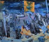 Night Thoughts © PHCA Dan Maciuca, Night Thoughts, Oil on Canvas, 130 x 150 cm, 2016