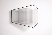 © PHCA Reinoud Oudshoorn - Untitled, Frosted glass and iron, 60 x 73 x 25 cm, 2015