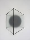 'Untitled' by Reinoud Oudshoorn © PHCA Reinoud Oudshoorn, Untitled Frosted glass and iron, 67 x 55 x 19 cm, 2014