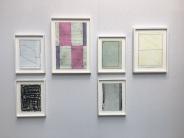 Installation view at Drawing now Paris, works by Pius Fox. © PHCA Patrick-heide-drawing-now-paris-installationshot01