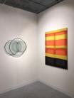 'VOLT 19 Basel' Installation view, works by Reinoud Oudshoorn and Dillwyn Smith. © PHCA Patrick-heide-volta19-basel-boothshot-1