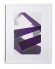 'Faltungen Lila (Folds Purple)' by Beat Zoderer @ PHCA Beat Zoderer - Faltungen Lila (Folds Purple)