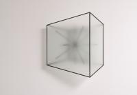 Reinoud Oudshoorn, K-19, frosted glass and steel, 64 x 61 x 22 cm, 2019 Reinoud Oudshoorn, K-19, frosted glass and steel, 64 x 61 x 22 cm, 2019