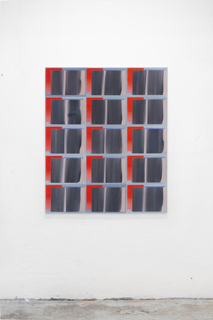 Amaya Suberviola, STSL-003, Watercolour and gouache on laser-cut paper on wood, 125 x 105 cm, 2022