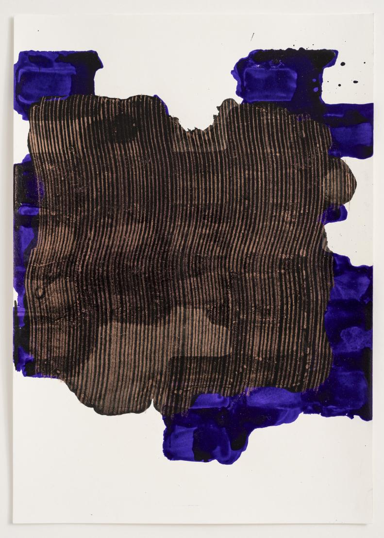 Thomas Müller, Untitled (PH 661), Coloured pencil & ink on paper, 29.7 x 21 cm, 2026