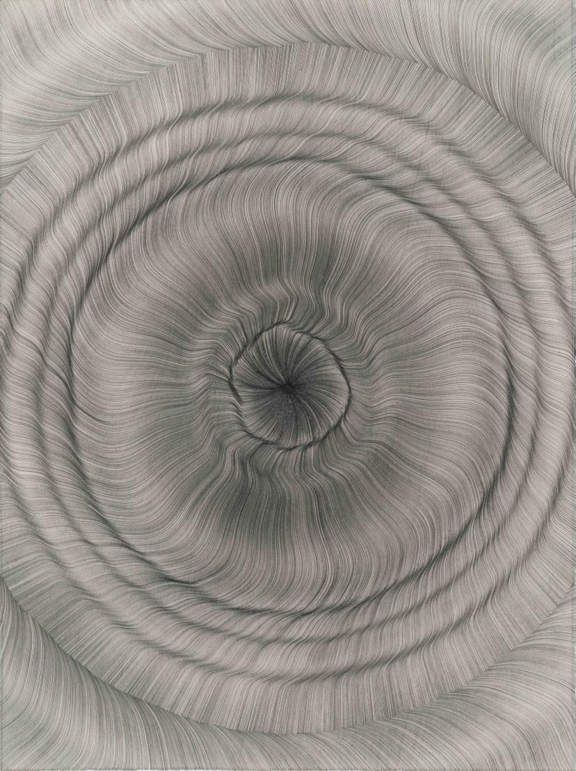 Thomas Müller, Untitled (PH 685), Pencil on Saunders Waterford paper, 76.5 x 57.5 cm, 2026