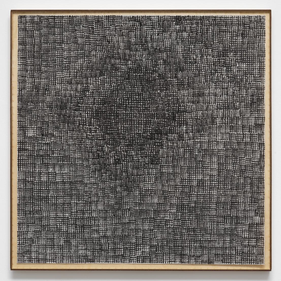 Bernardo Ortiz, Untitled, Sumi-e ink on cotton, 48 x 48 cm, 2026, NP-260914-02