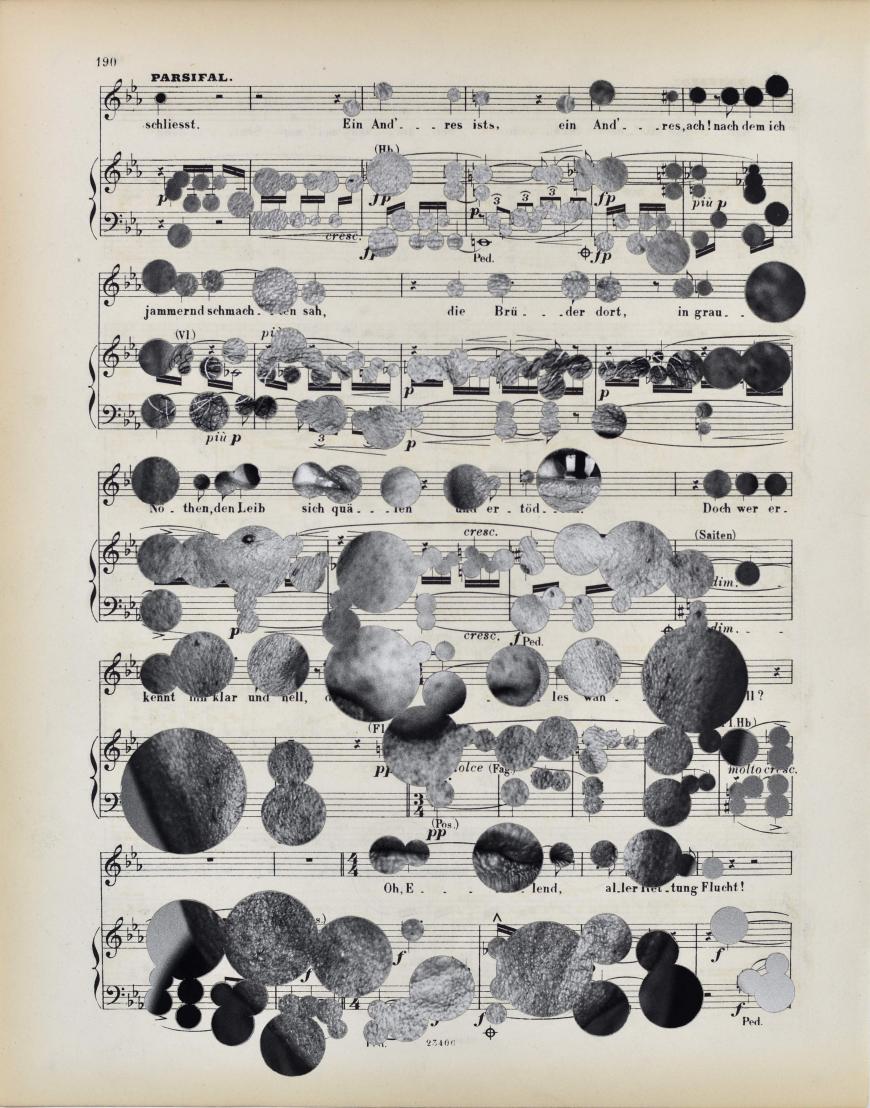 Jonathan Callan, 'Things I'll never hear, p.189’, Paper, 30.5 x 26.5cm, 2022