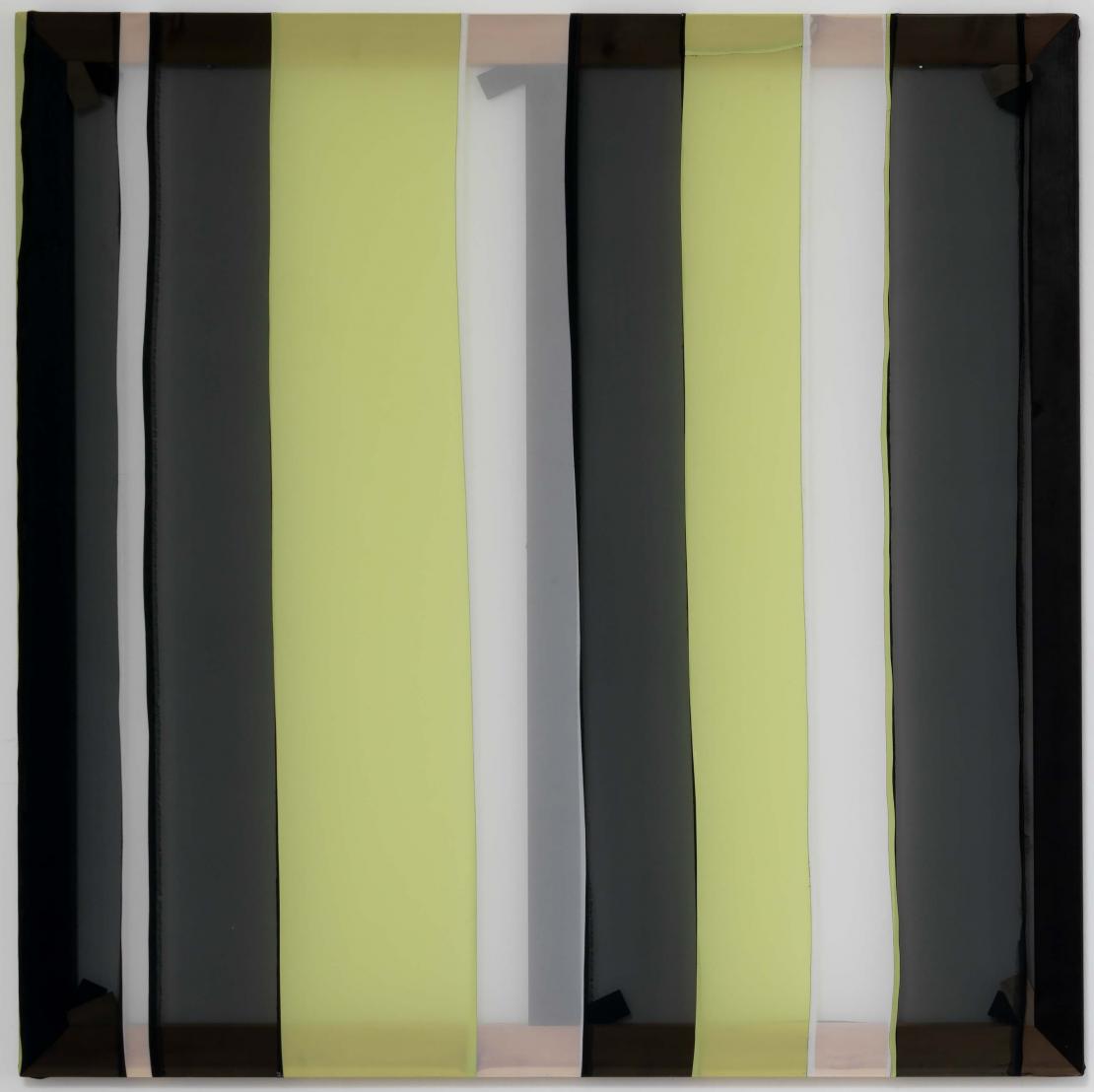 Dillwyn Smith, A small act of kindness, Polyester & burnt stretcher, 140 x 140 cm, 2026